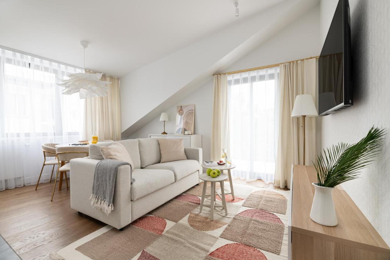 W Sercu Warszawy Apartamenty วอร์ซอ ภายนอก รูปภาพ
